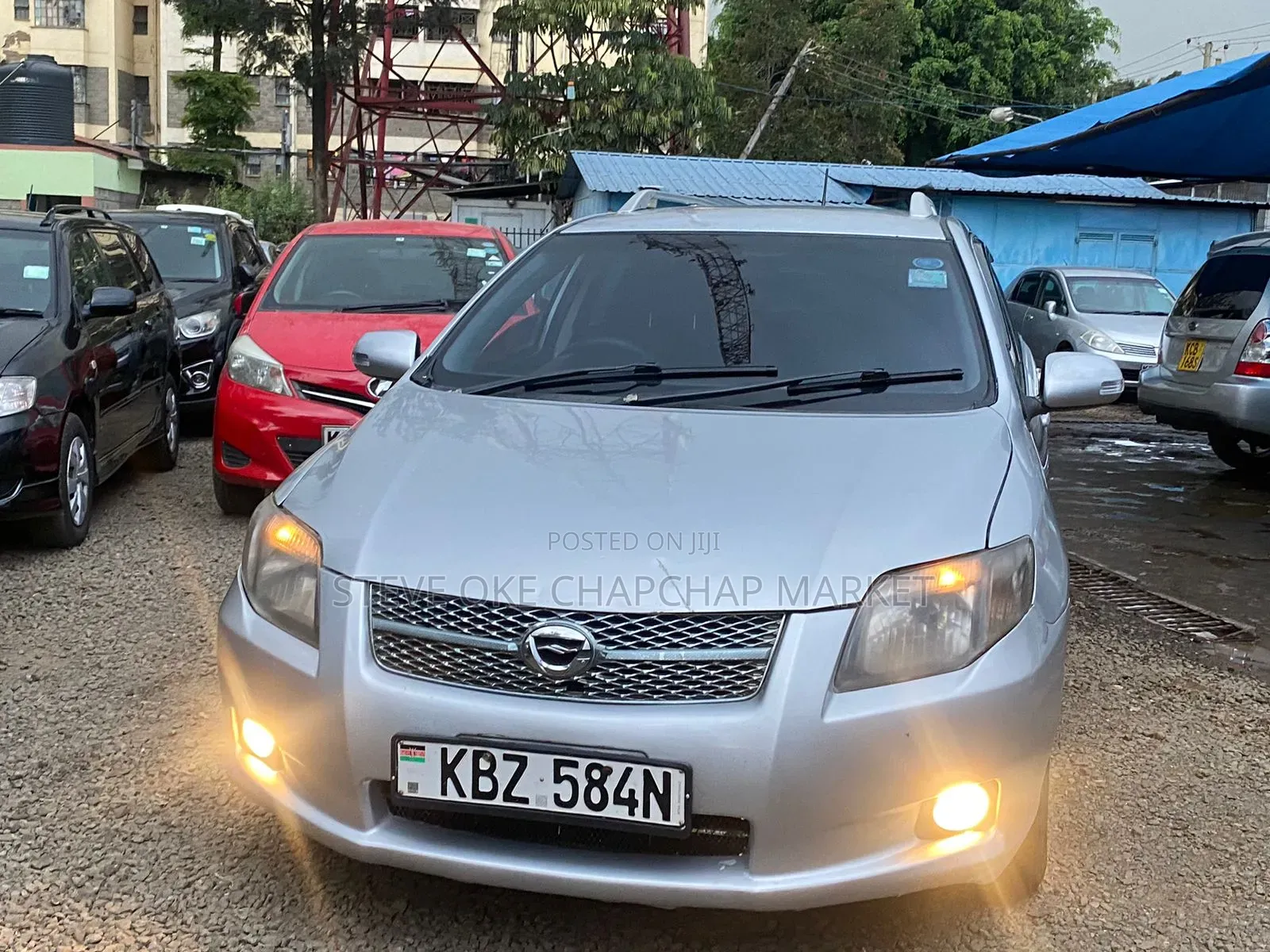 Toyota Corolla Fielder 2007 Silver