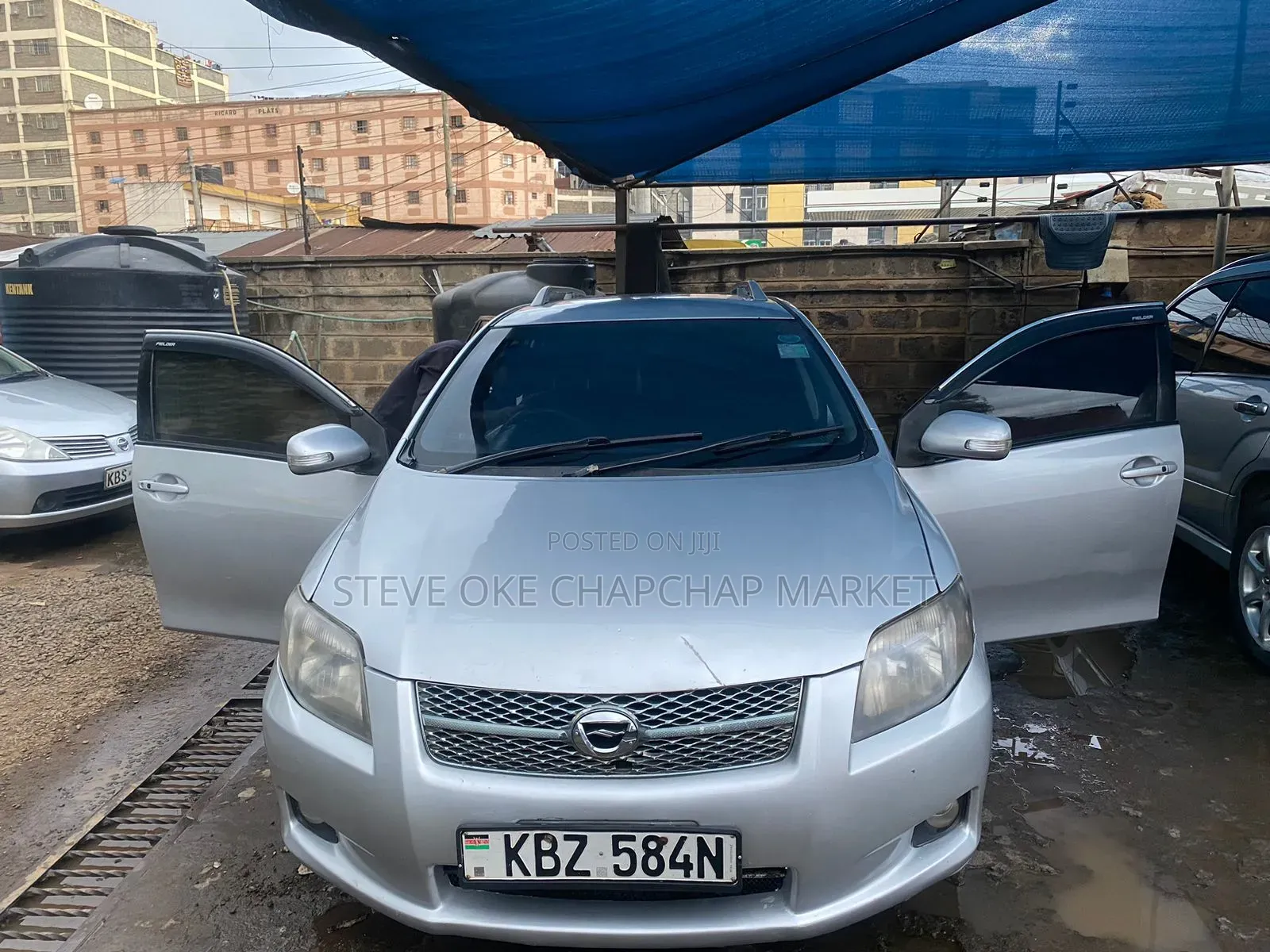 Toyota Corolla Fielder 2007 Silver