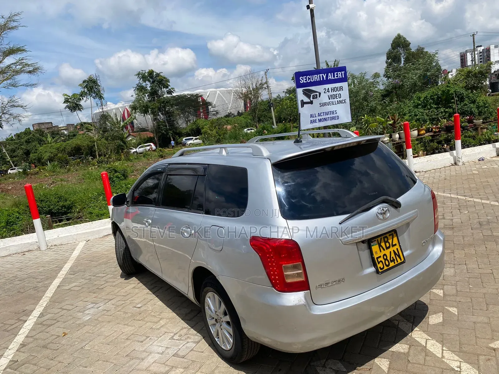 Toyota Corolla Fielder 2007 Silver