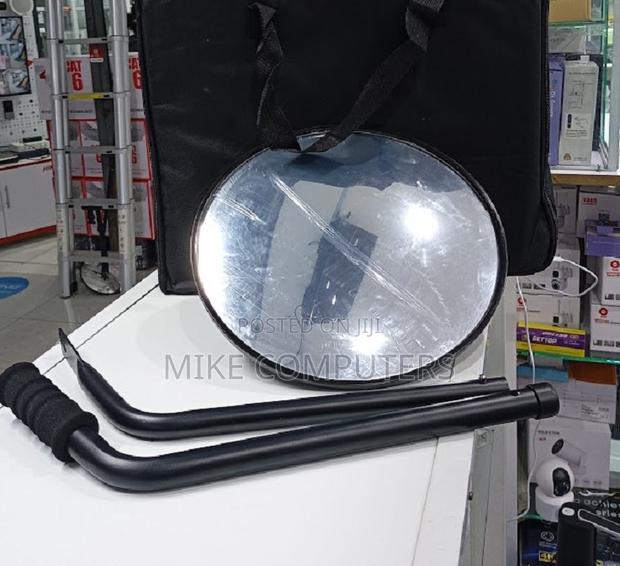Security Under Search Mirror for Vehicle Inspection Surveillance