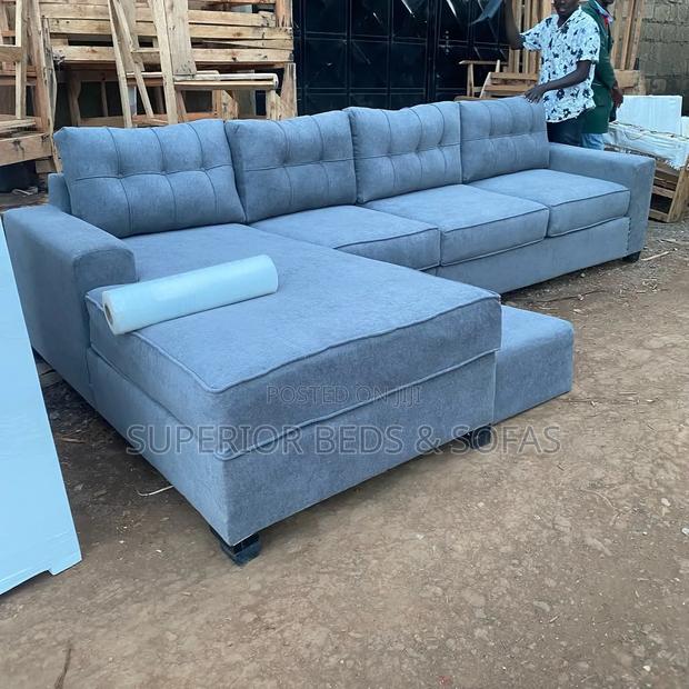 6 Seater Corner Sofa Set - main view