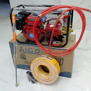 Aico Japan Ac835ps 4 Stroke 8.5hp Trolley Sprayer With 50m Pipe