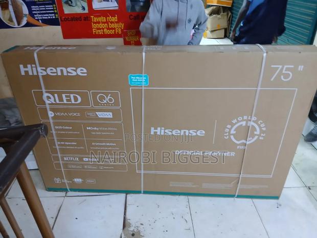 Hisense Q6 75" Smart Frameless Television