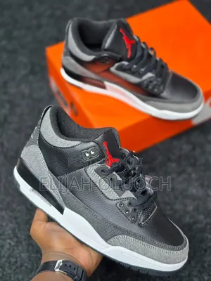 Levi's X Air Jordan 3 Retro Sp in the Black Denim Colorway.