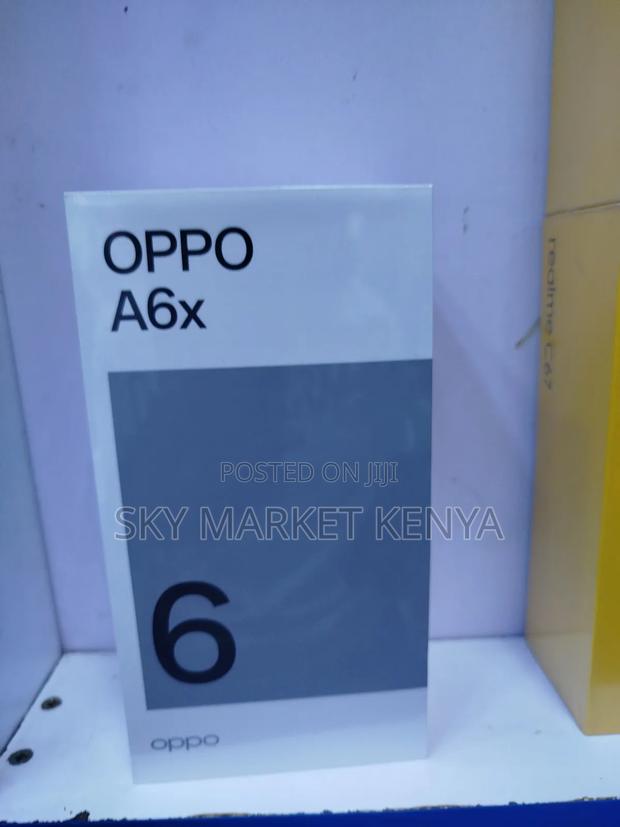 New Oppo A6x 64 GB Blue - main view