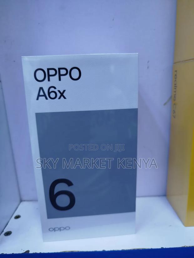 New Oppo A6x 64 GB Blue - thumbnail 2