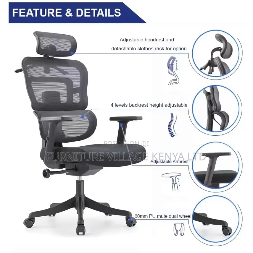 Ergonomic Computer Mesh Office Study Chair