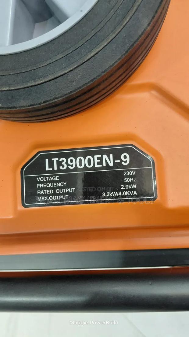 Lt3900en-9 Pulsar Gasoline Generator 4kva Keystart With Wheels - thumbnail 3