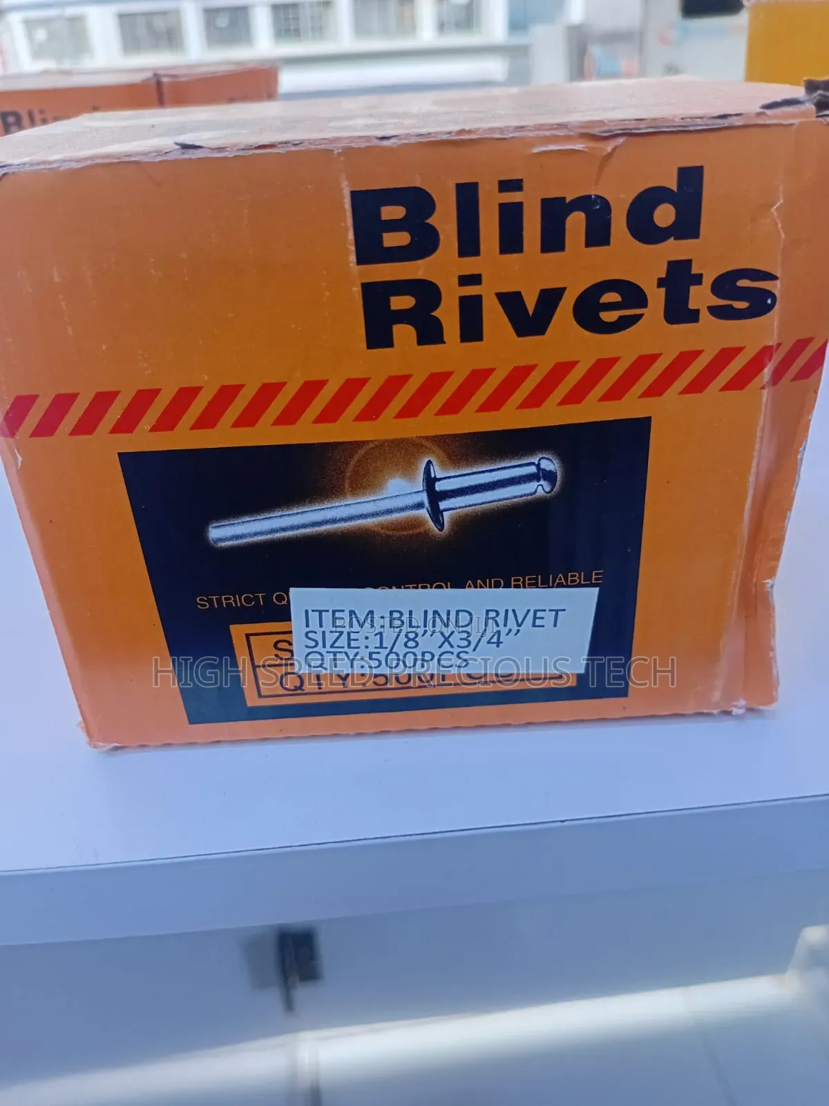 Blind Rivets 1⁄8×1⁄2",1⁄8×3⁄4" Box