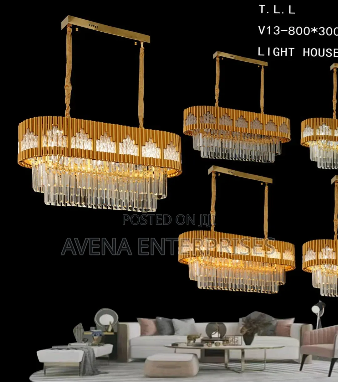 Oval Chandelier