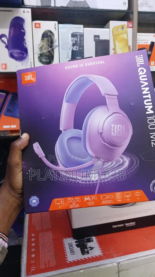 JBL Quantum 100 Wired Gaming Headphones