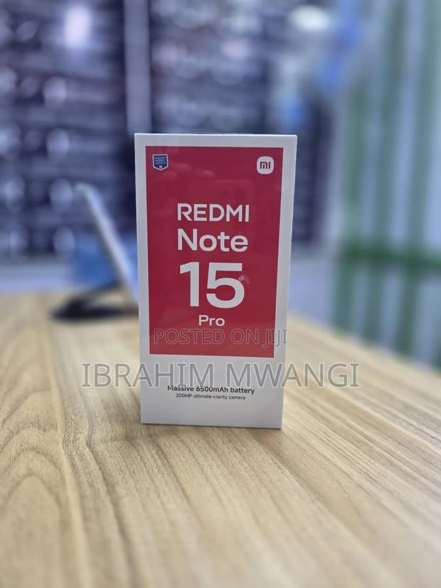 New Xiaomi Redmi Note 15 Pro 256 GB Black - thumbnail 2