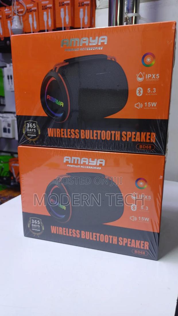 Amaya Bd68 Rechargeable Bluetooth Sound System - thumbnail 2