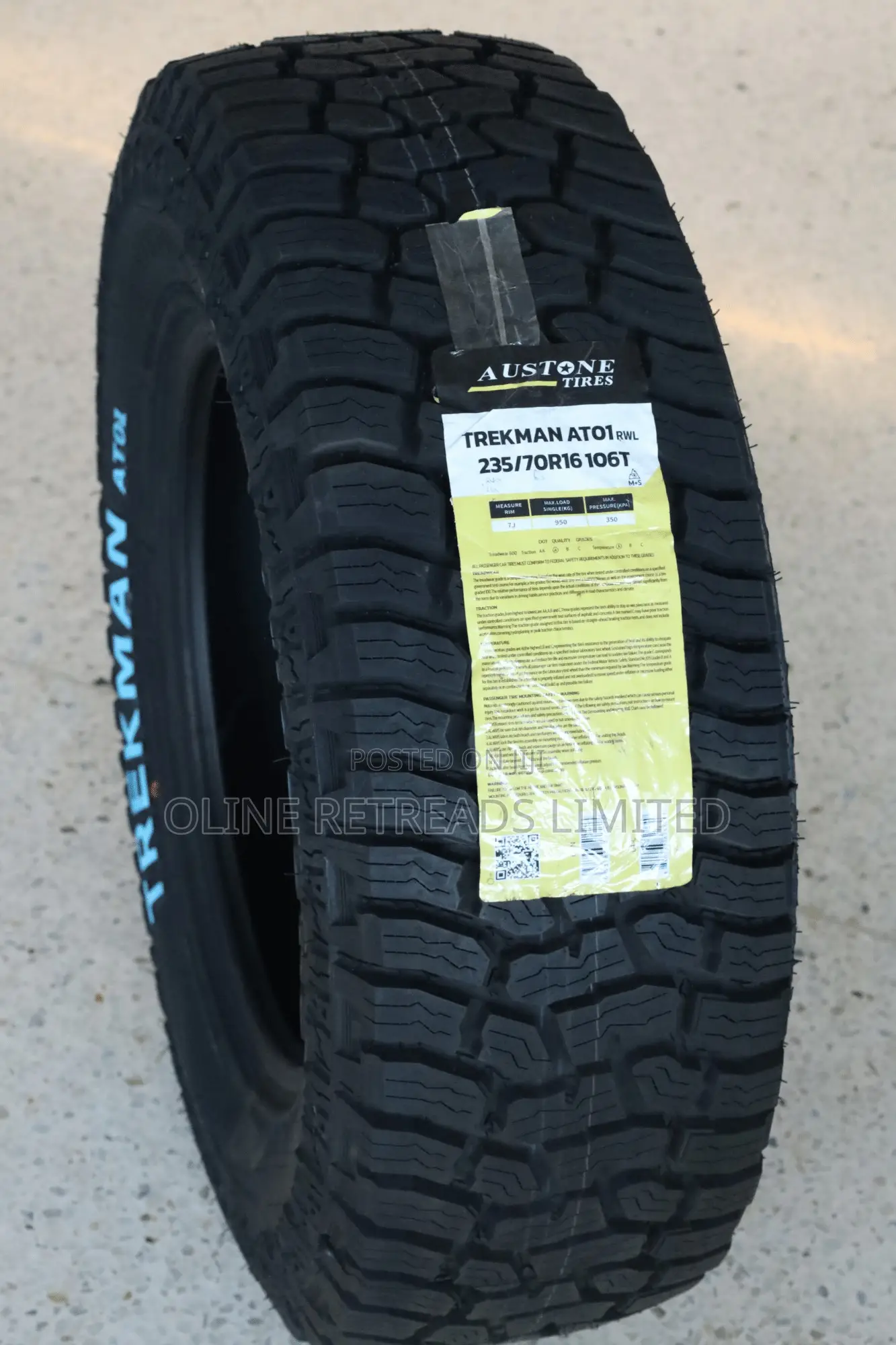 235/70r16 Austone Trekman a/T01