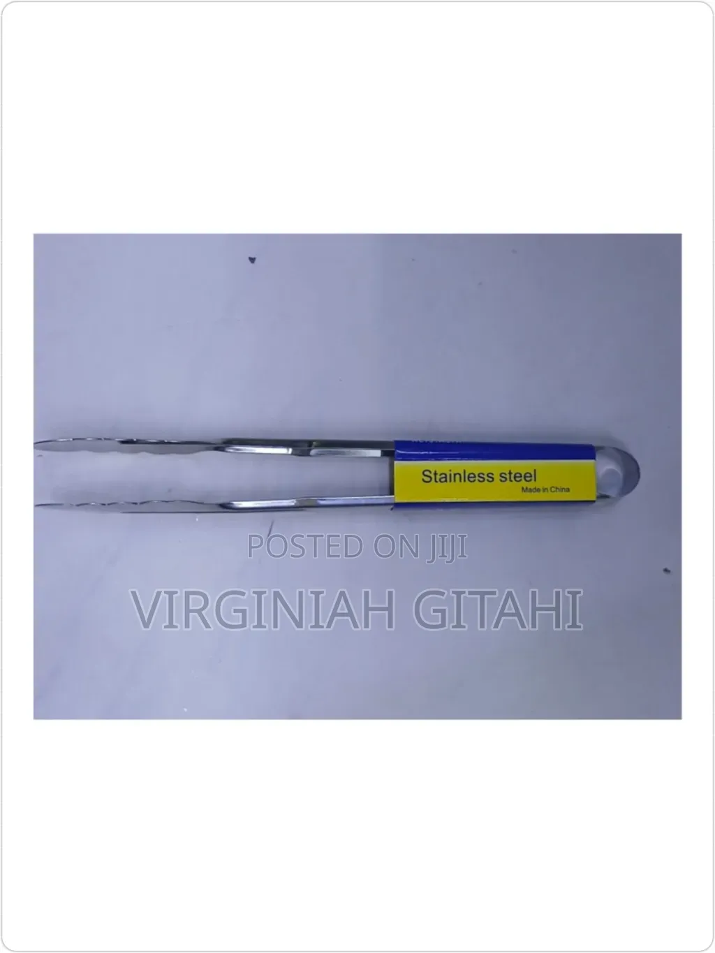 L Stainless Steel Tong