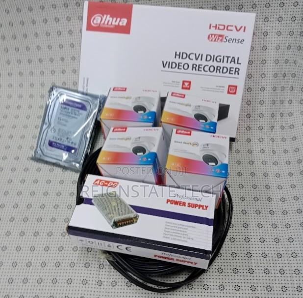 Dahua Smart Dual Light 4 Channel Kit CCTV Cameras