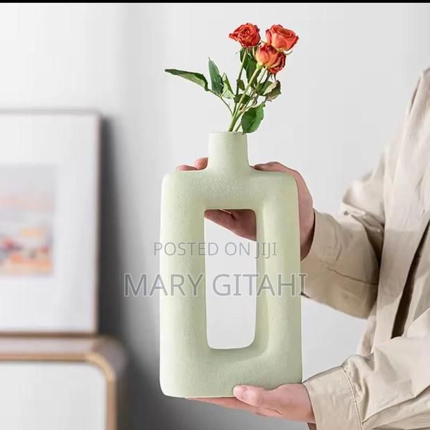Rectangular Decorative Vase*
White Colour