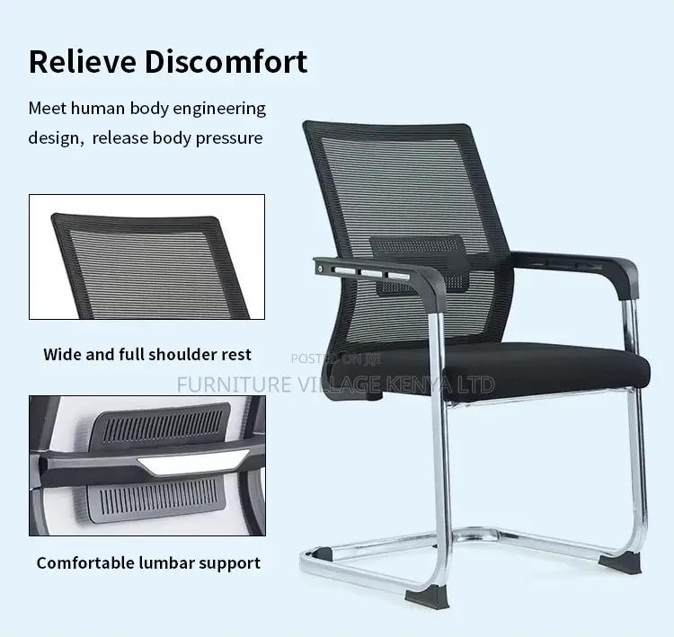 Comfortable Executive Mesh Guest Chair