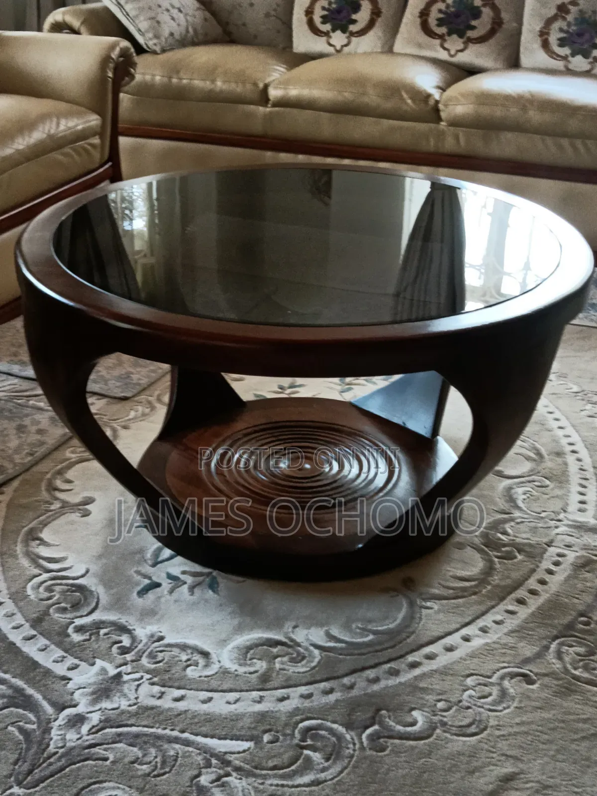 Pure Mahogany Round Table