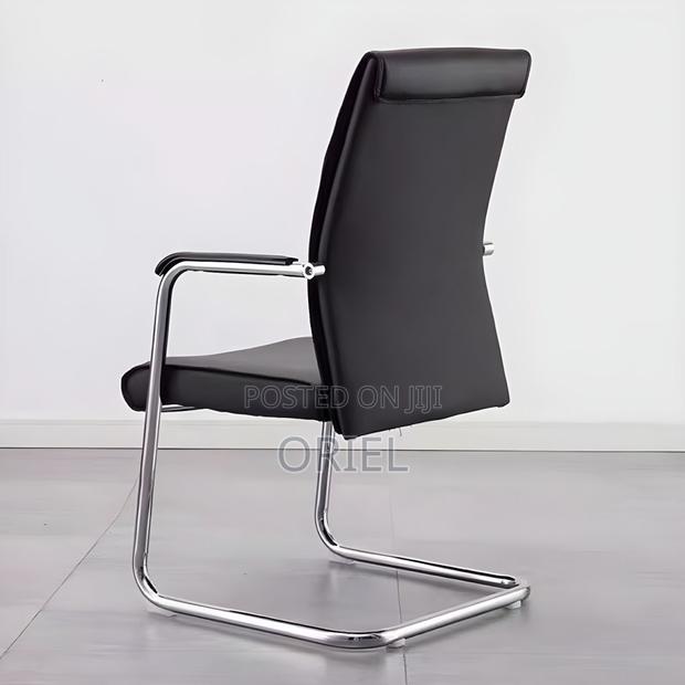 Office Leather Visitor Chair : Office Visitor’S Seat - thumbnail 3