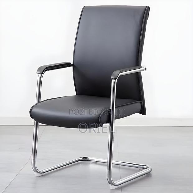 Office Leather Visitor Chair : Office Visitor’S Seat - thumbnail 6