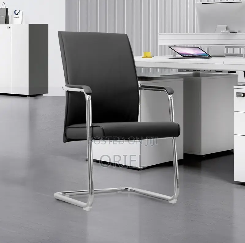 Office Leather Visitor Chair : Office Visitor’S Seat