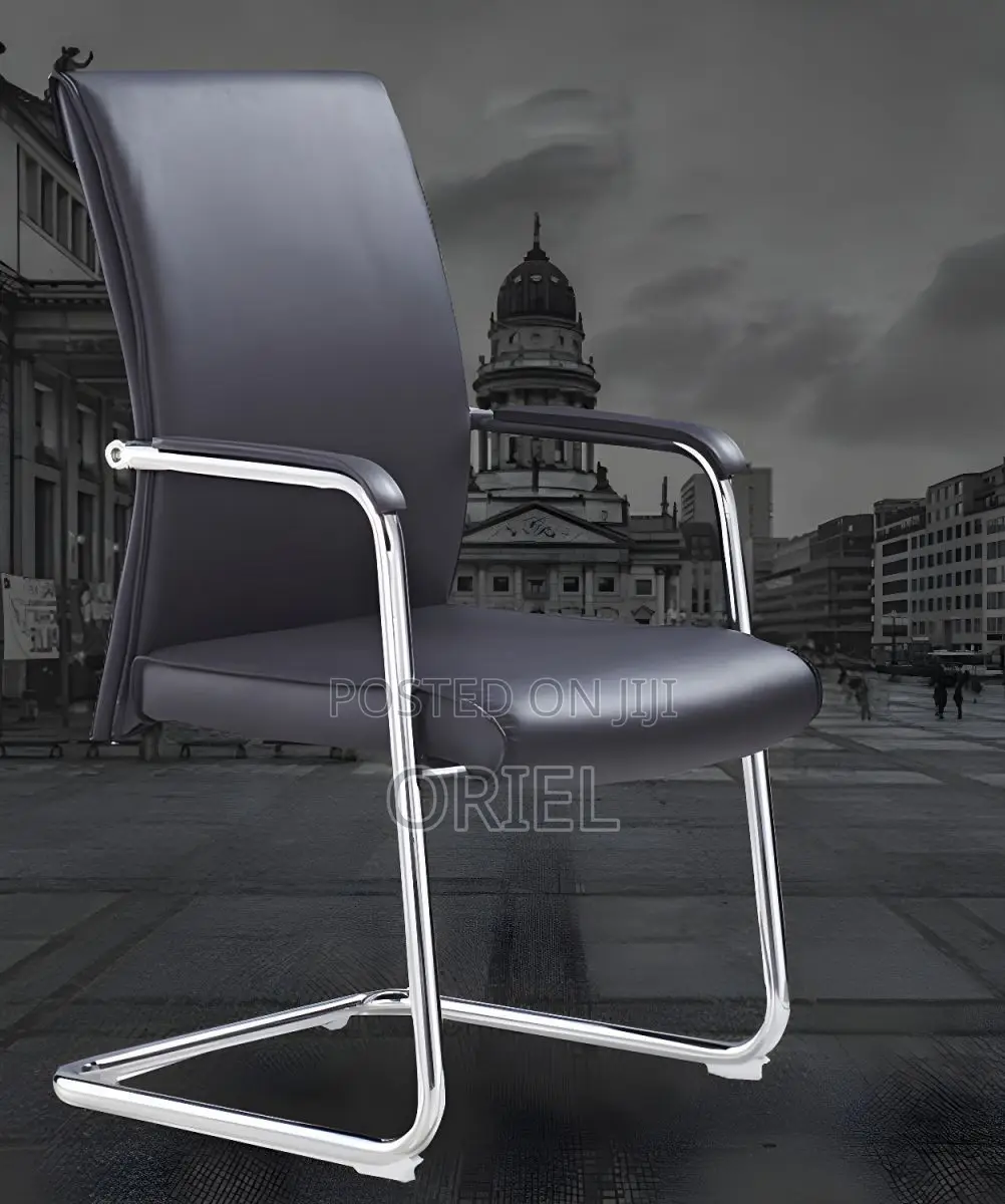 Office Leather Visitor Chair : Office Visitor’S Seat