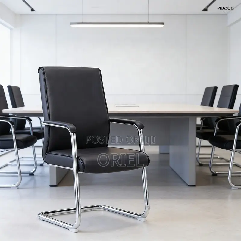 Office Leather Visitor Chair : Office Visitor’S Seat