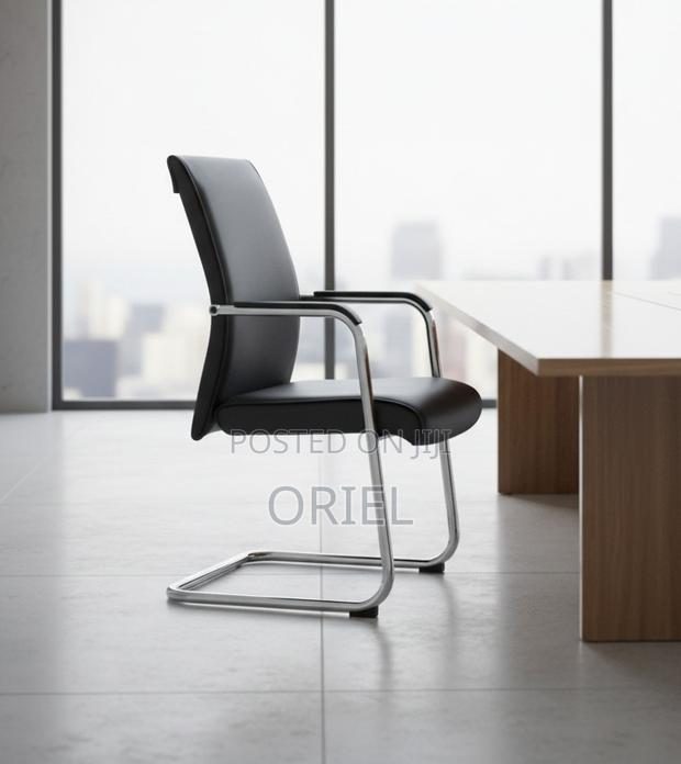Office Leather Visitor Chair : Office Visitor’S Seat - thumbnail 13