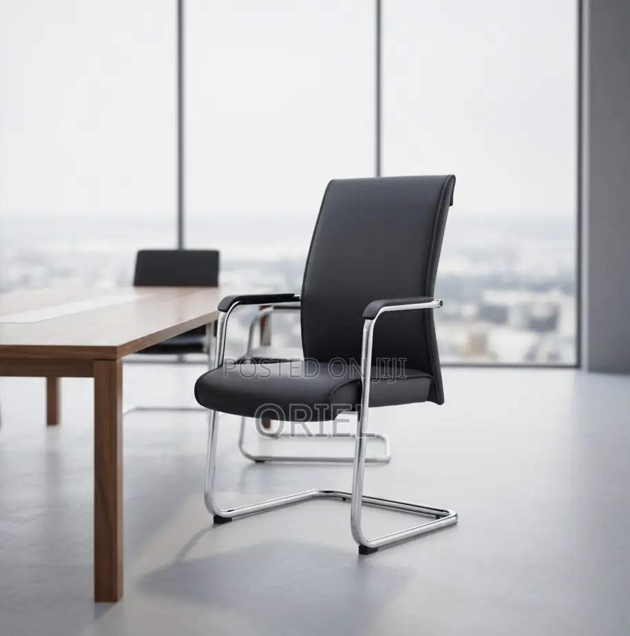 Office Leather Visitor Chair : Office Visitor’S Seat