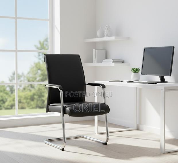 Office Leather Visitor Chair : Office Visitor’S Seat - thumbnail 15