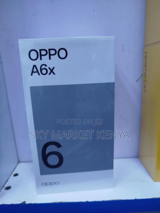New Oppo A6x 128 GB Blue