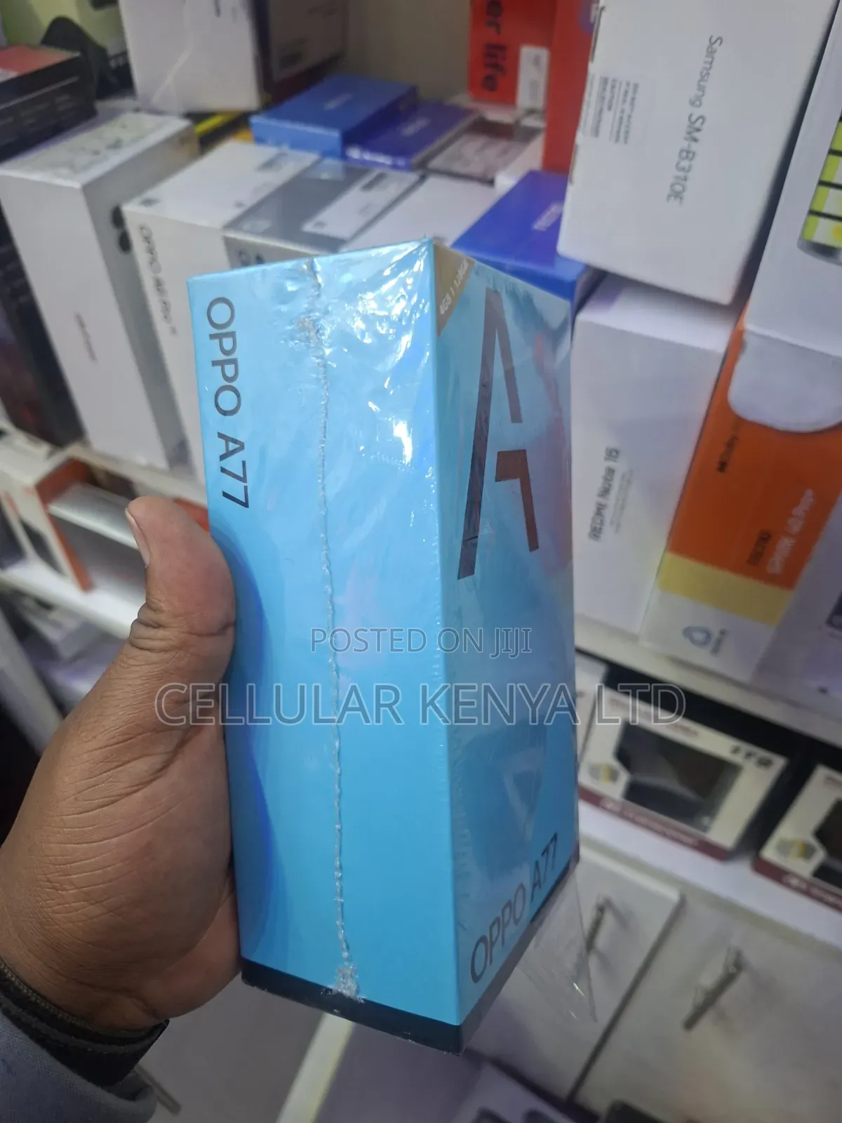 New Oppo A77 4G 128 GB Black