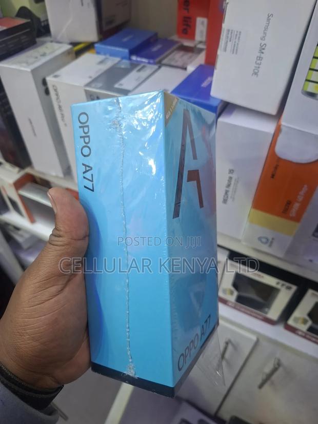 New Oppo A77 4G 128 GB Black - thumbnail 2
