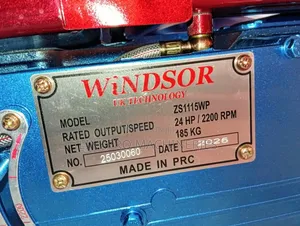 Windsor Uk Technology 24 Hp Water Cooled Diesel Engine