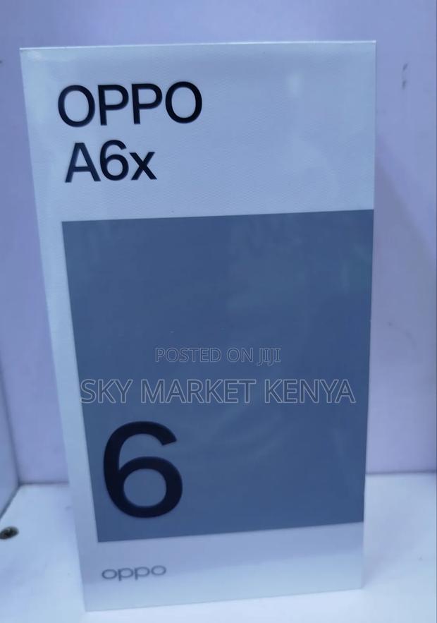 New Oppo A6x 128 GB Blue - thumbnail 2