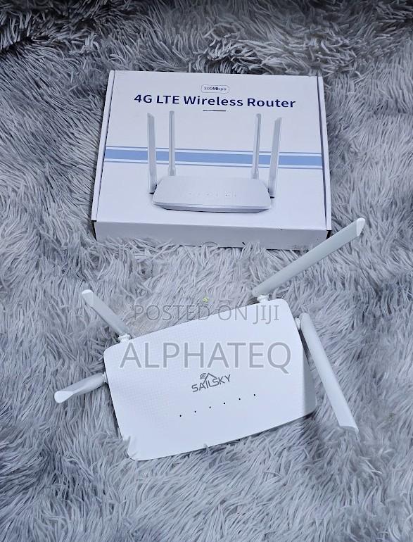 Sailsky 4g Lte Wireless Router 300mbps Simcard Slot With 4 Antennas
