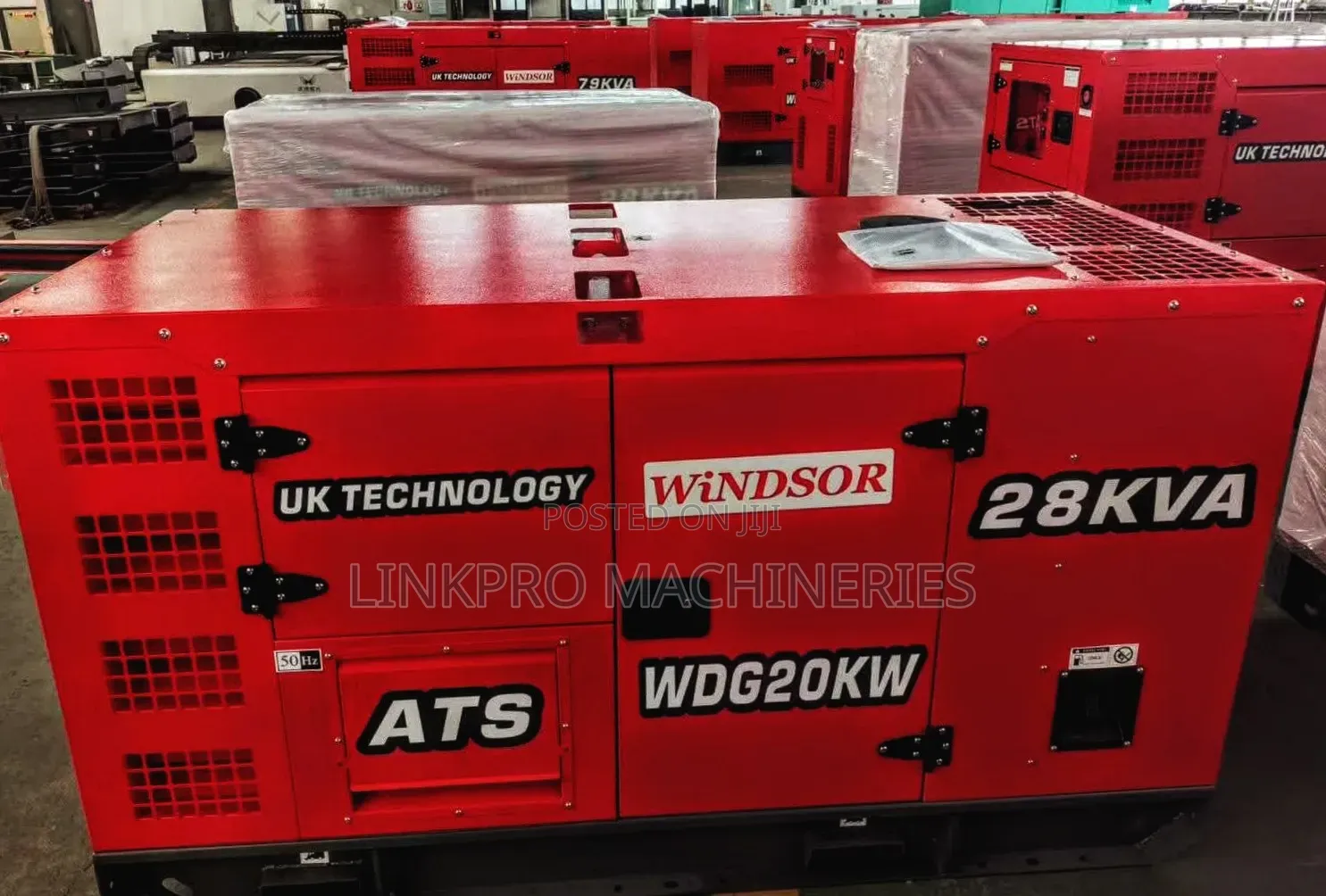 Windsor Uk Technology 28 Kva Diesel Generator With Ats Water Cooled