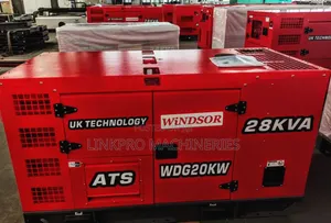 Windsor Uk Technology 28 Kva Diesel Generator With Ats Water Cooled