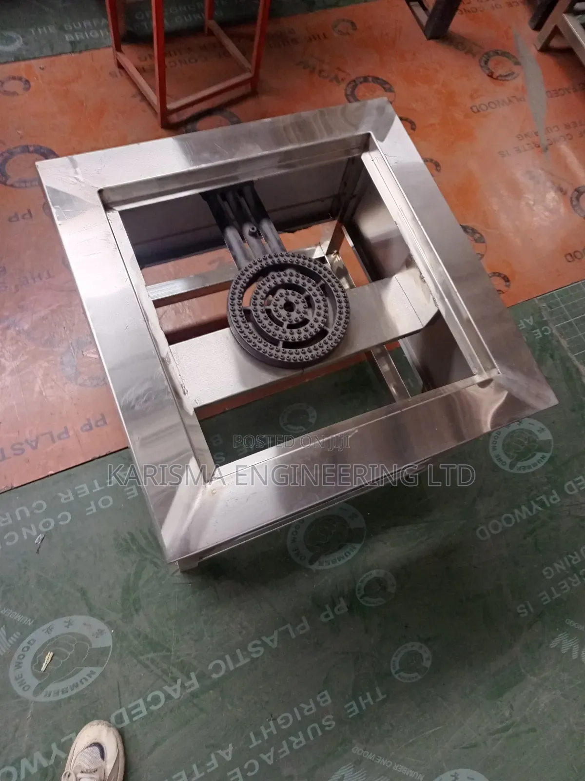 Commercial-Grade Stainless Stee 3ring Burner Cooker