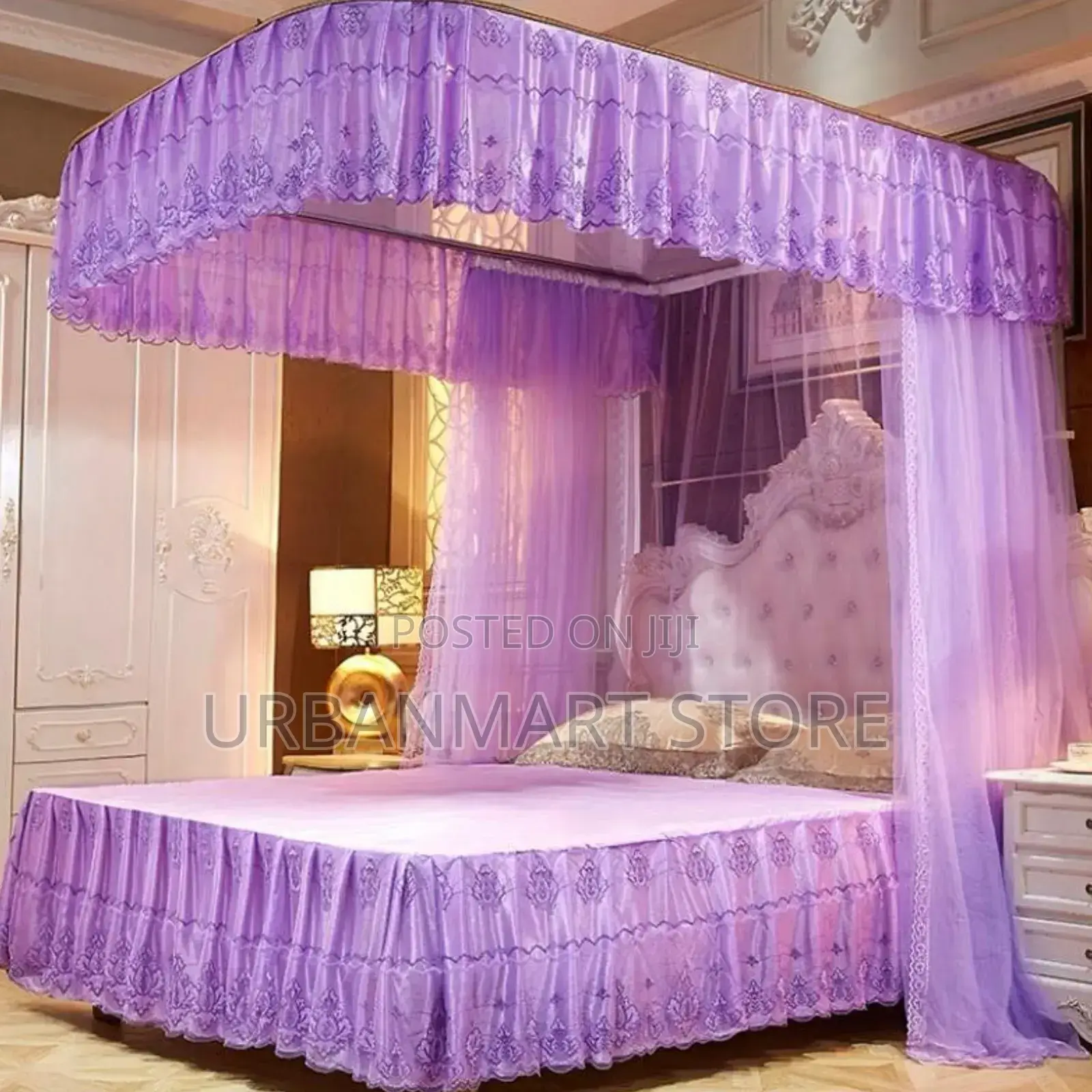 Strong 2 Stand Bed Mosquito Net 5x6