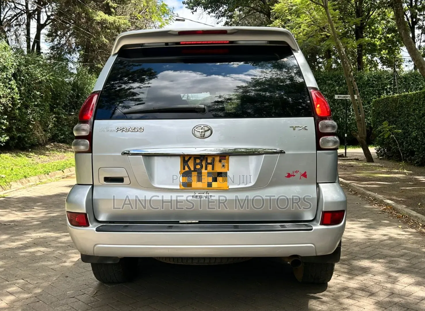 Toyota Land Cruiser Prado 2004 Silver