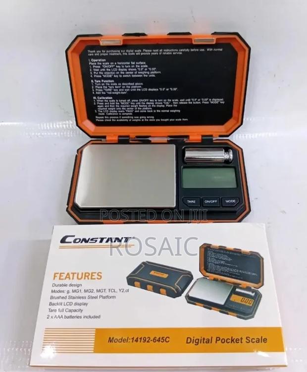 Constant Pocket Scale 300g
0.01g