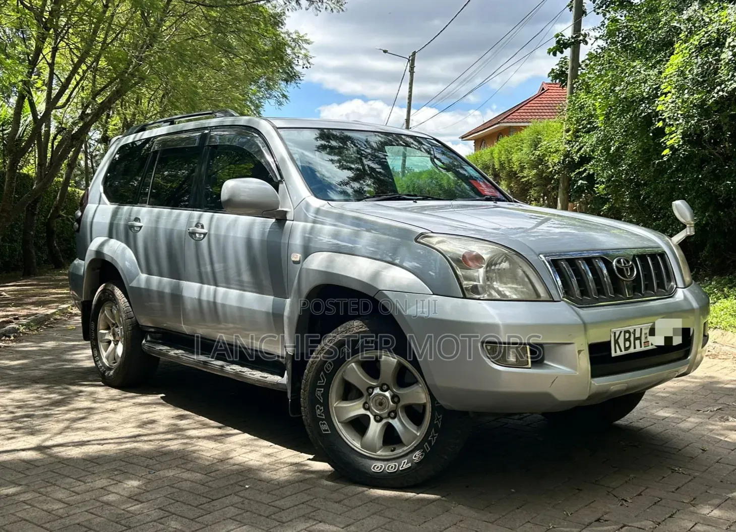 Toyota Land Cruiser Prado 2004 Silver