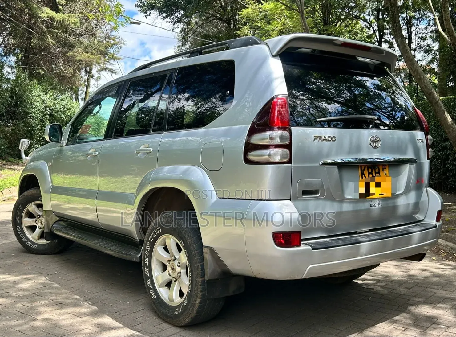 Toyota Land Cruiser Prado 2004 Silver