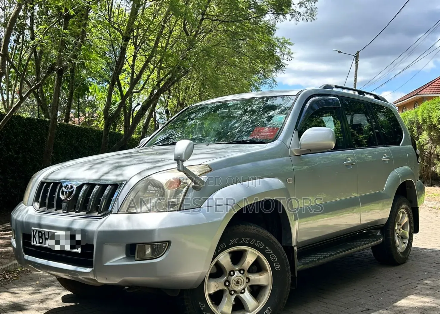 Toyota Land Cruiser Prado 2004 Silver