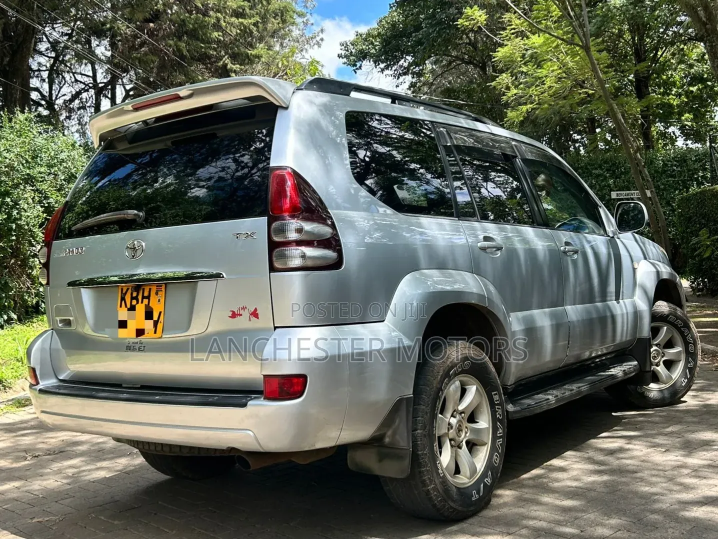 Toyota Land Cruiser Prado 2004 Silver