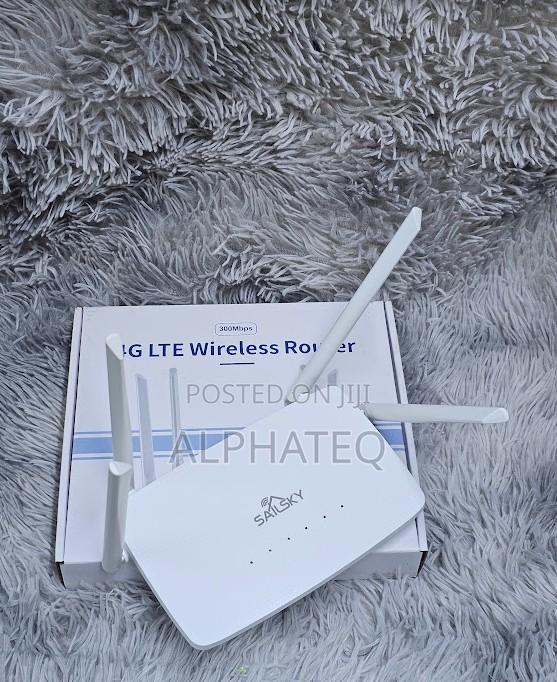 4g Simcard Router 300mbps Universal Wifi All Simcard Router White