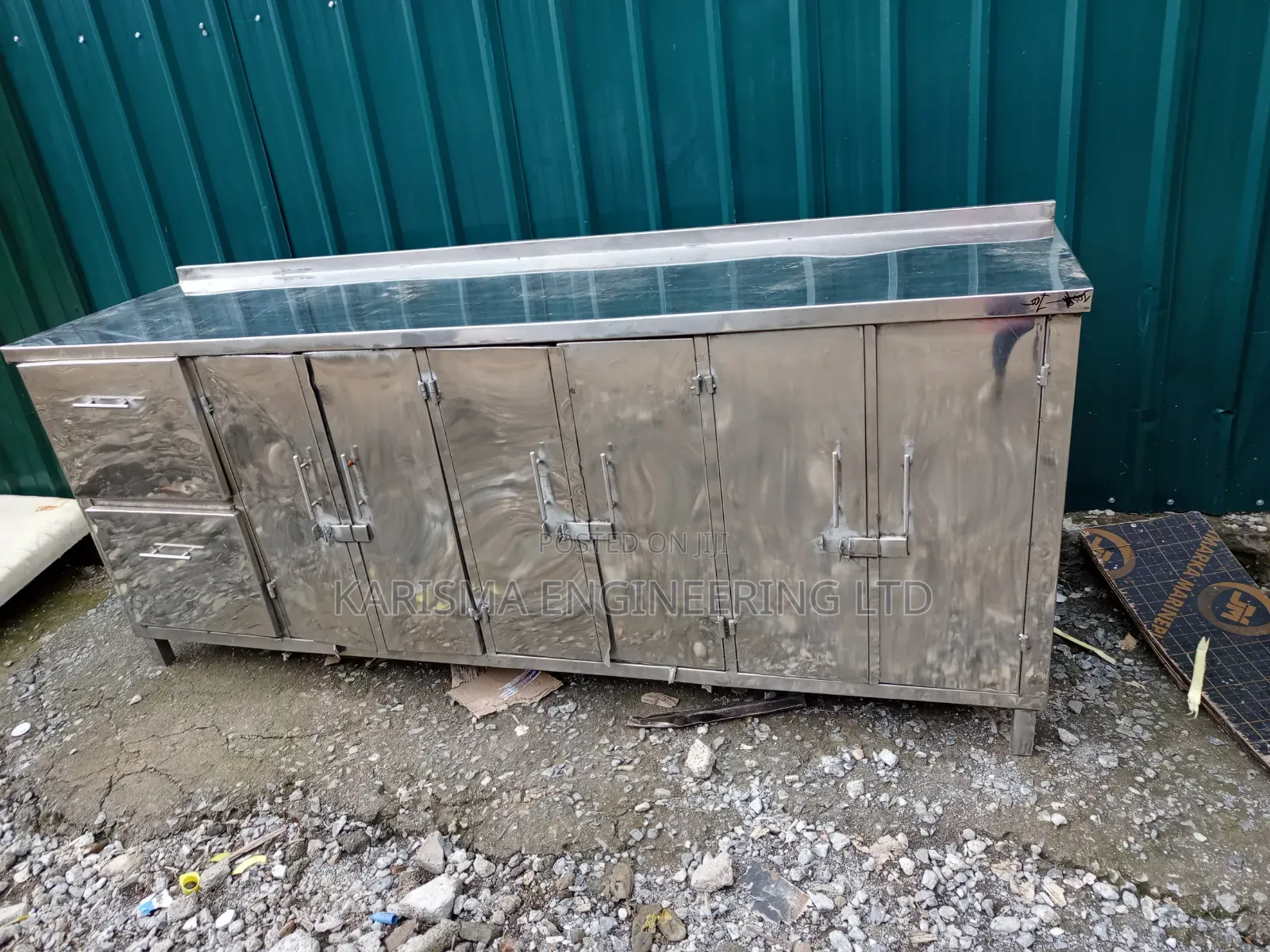 Industrial-Grade Stainless Steel Cabinet