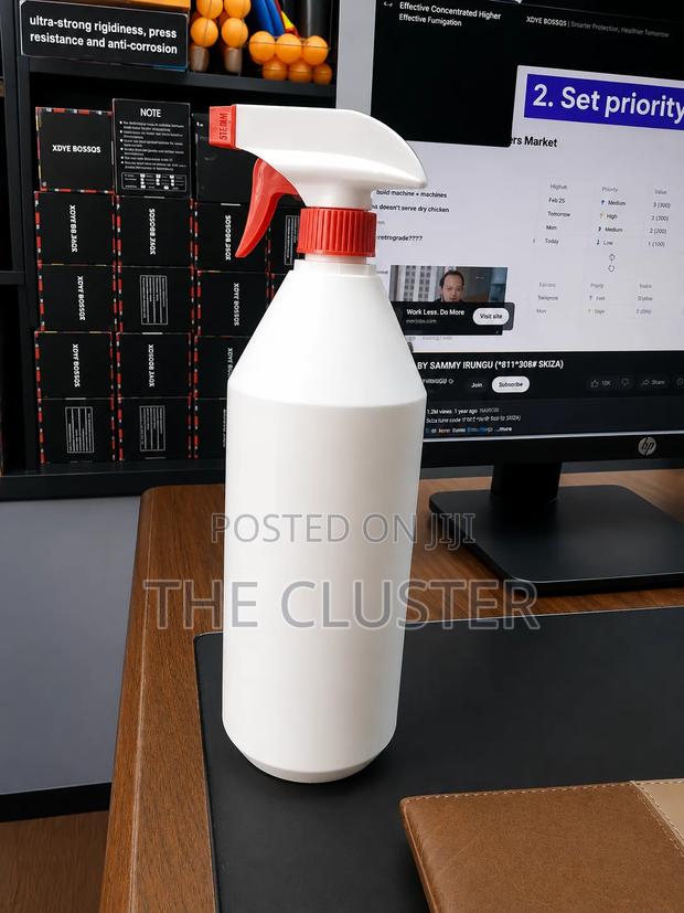 1l Trigger Spray Bottle – Multipurpose Refillable Cleaning Sprayer
